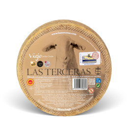 Queso manchego viejo artesano DOP Las Terceras